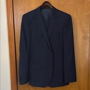Men's Navy Hugo Boss Suit